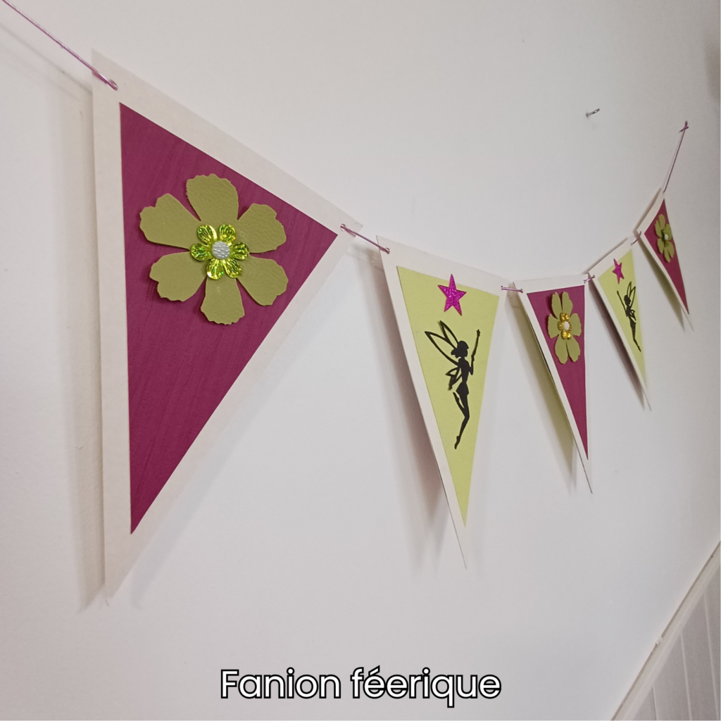 Ateliers enfants fanion féerique